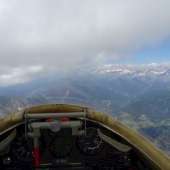 Flugwegposition um 11:10:05: Aufgenommen in der Nähe von 39032 Sand in Taufers, Südtirol, Italien in 3056 Meter